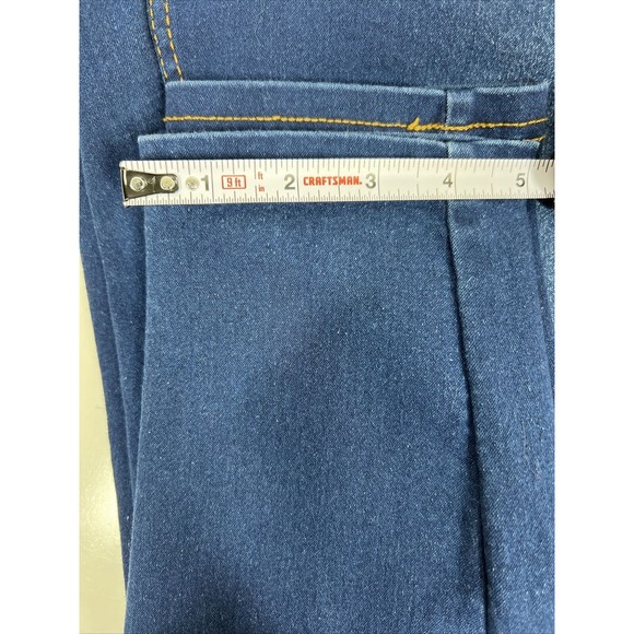 JNINI Fashion Maternity Adjustable Band Skinny Ankle Blue Jeggings Womens SZ XL - Picture 13 of 16